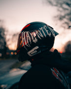 Haunted Helmet Decal