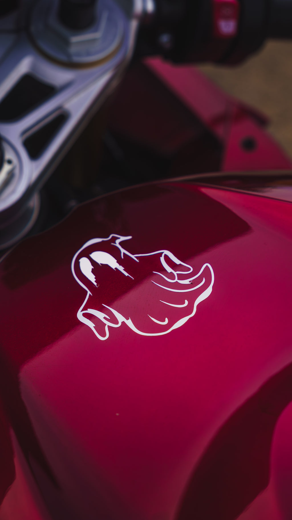 Ghost Outline Sticker