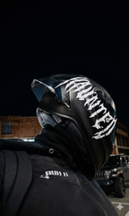 Haunted Helmet Decal
