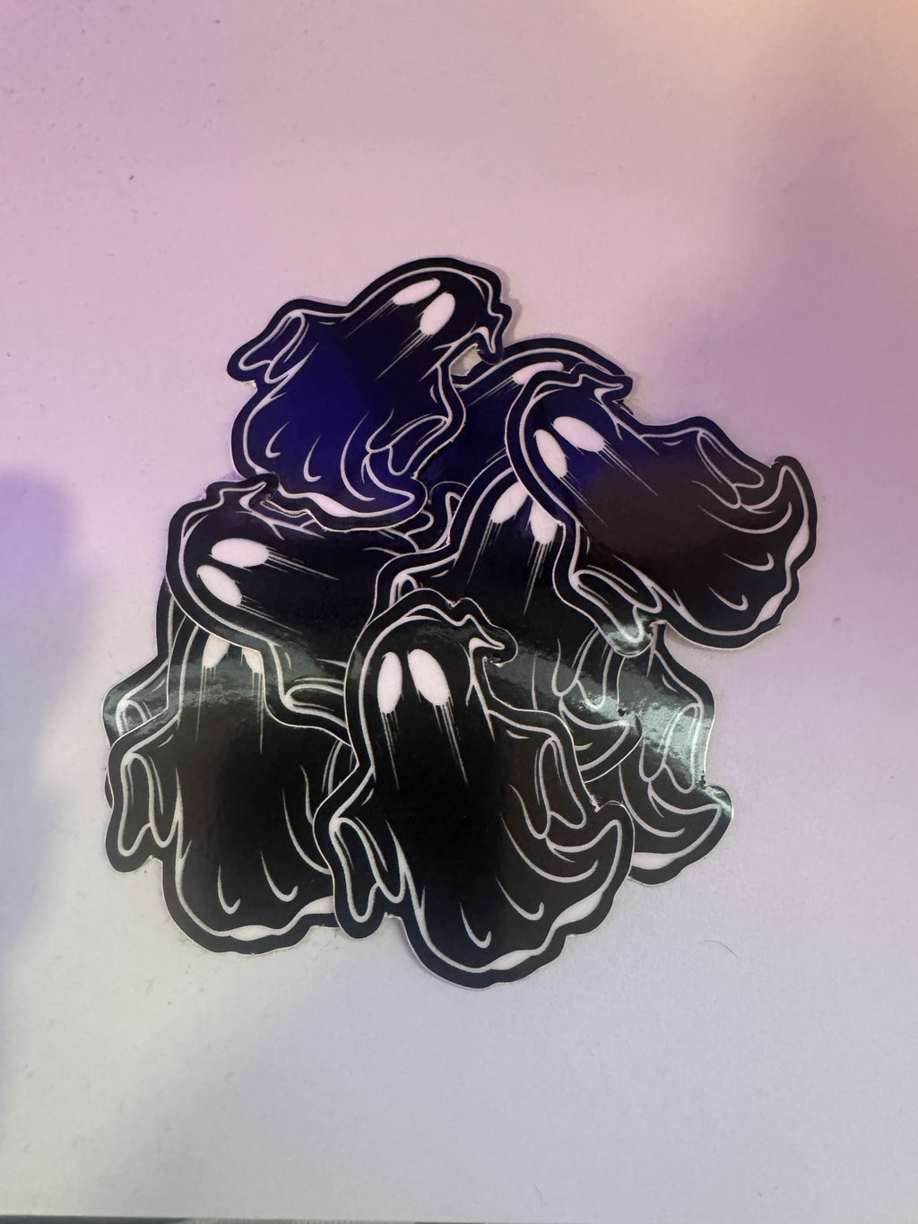 Ghost Logo Sticker