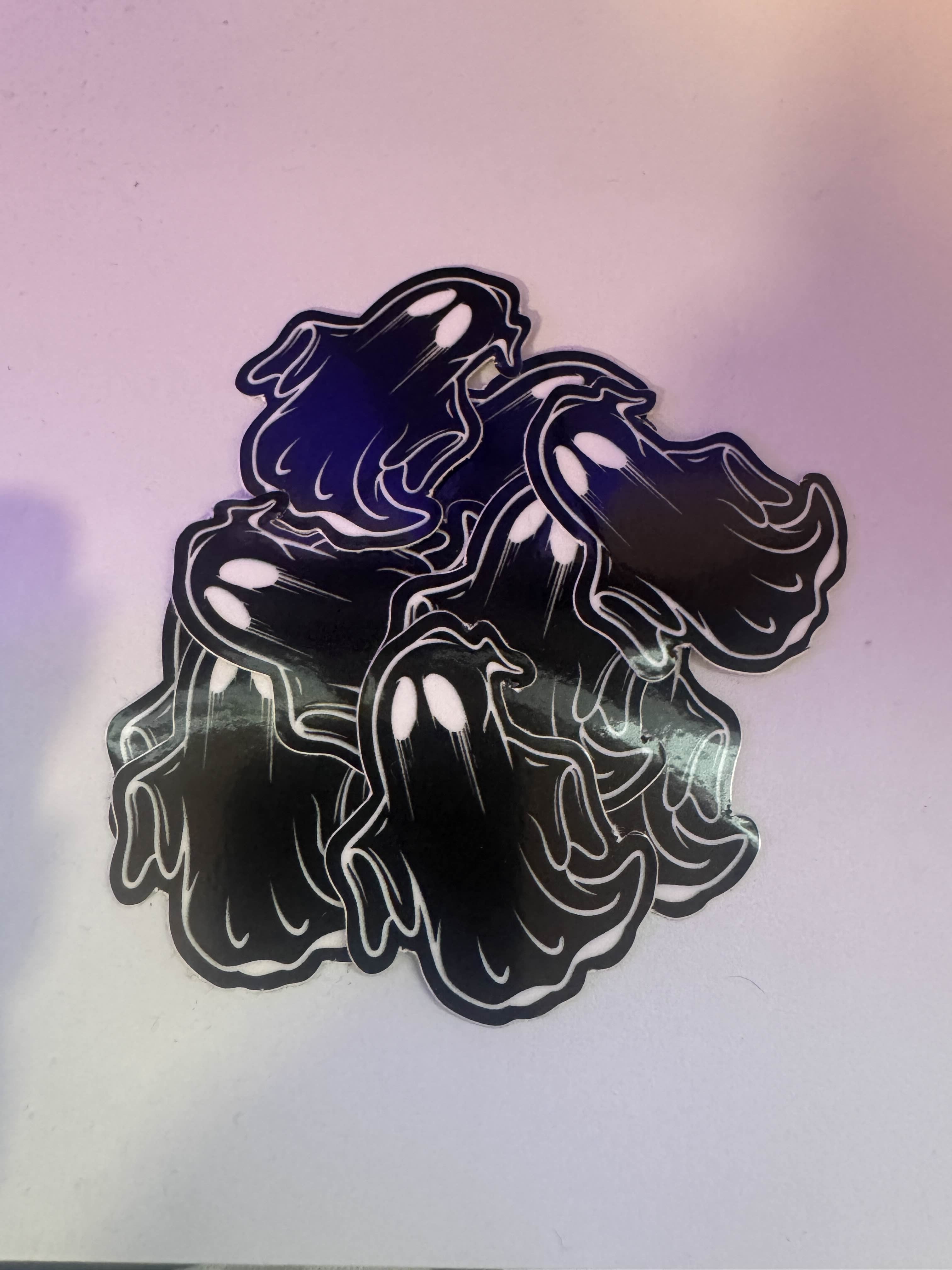 Ghost Logo Sticker