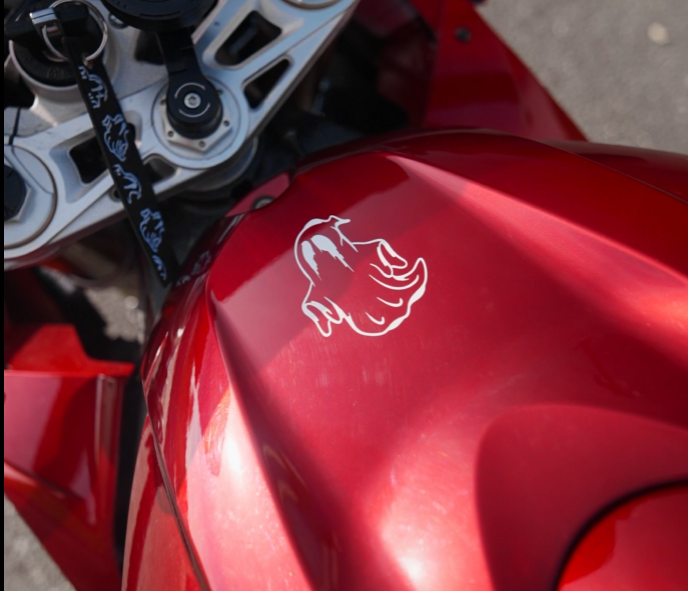 Ghost Outline Sticker